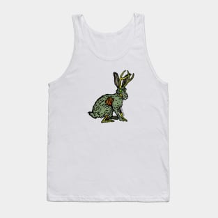 Yellowstone Zombie Jackalope Legendary Wild Animal Tank Top